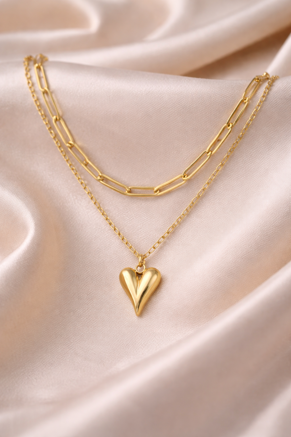 Collier Samaël double chaîne