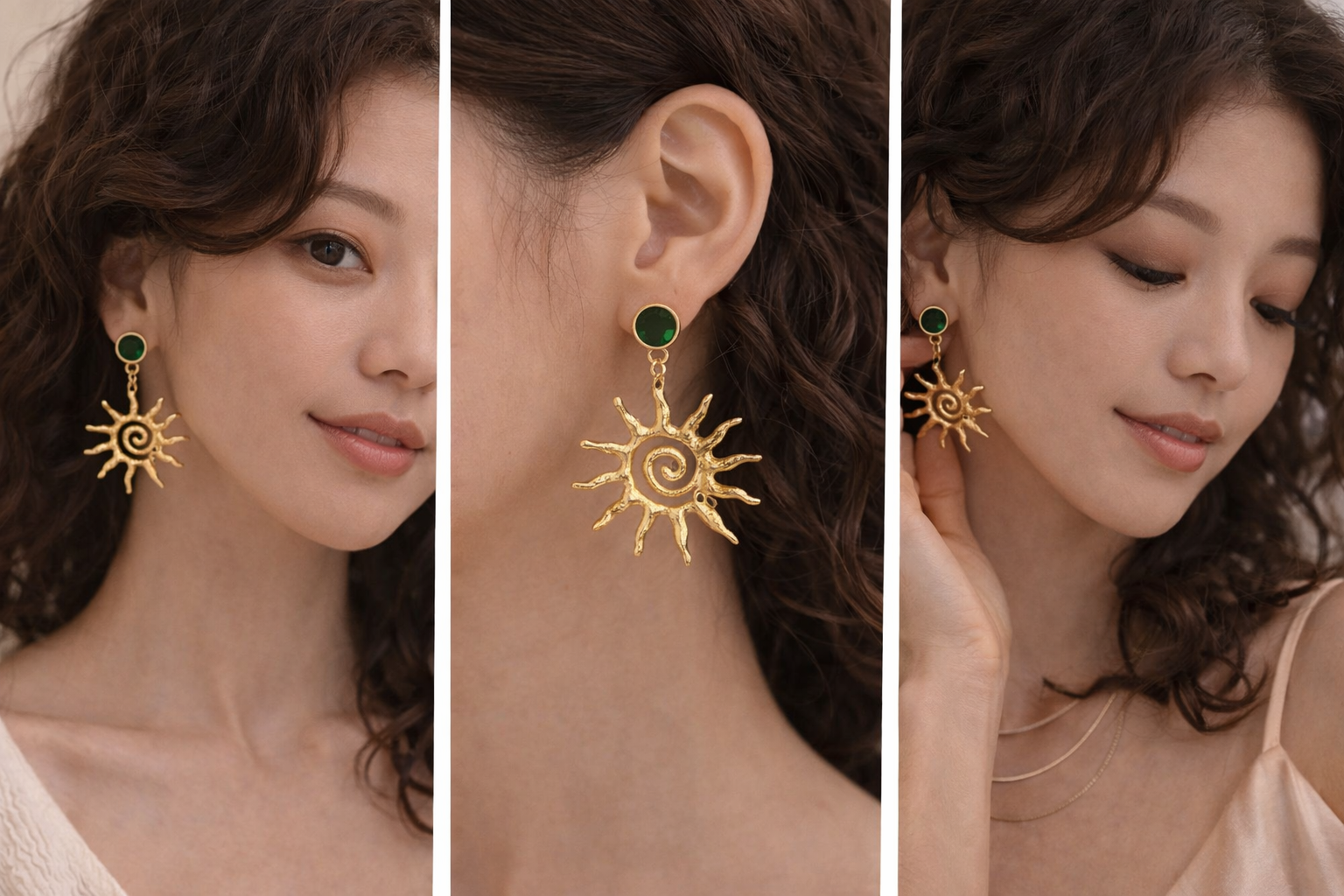 Boucles d'oreilles Aurore