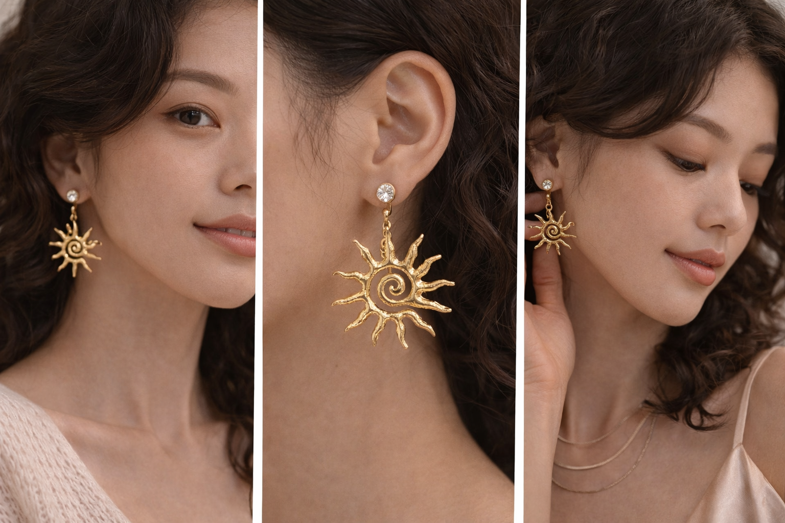 Boucles d'oreilles Aurore