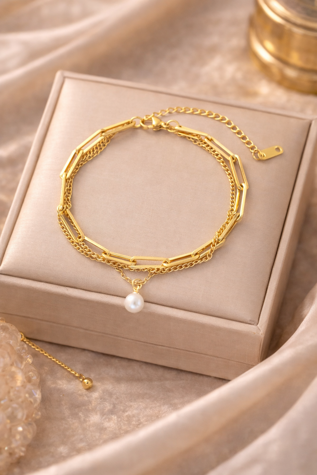 Bracelet Alice triple chaînes