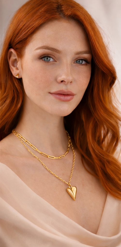 Collier Samaël double chaîne
